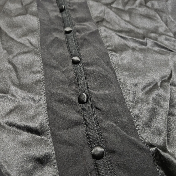 Maria Di Ripabianca Black Silk Cardigan Made in Italy 🇮🇹 - Picture 3 of 6